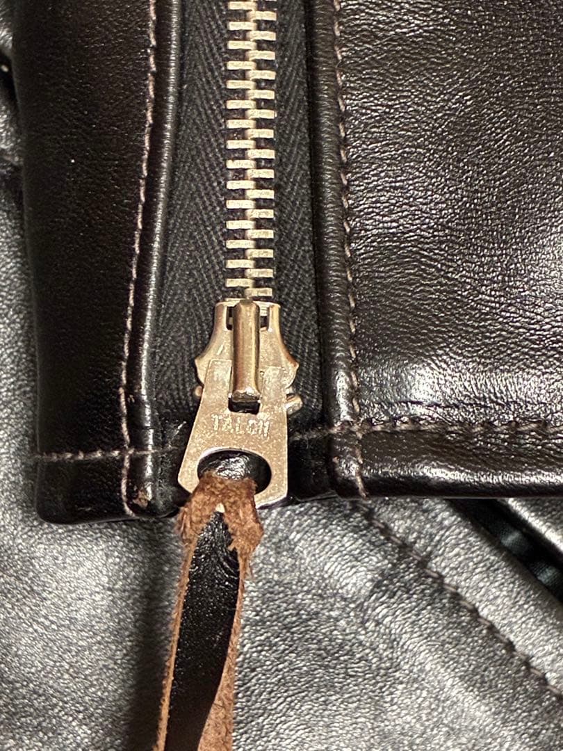 BUCO J-100 シングルライダースジャケット（ホースハイド・茶芯）