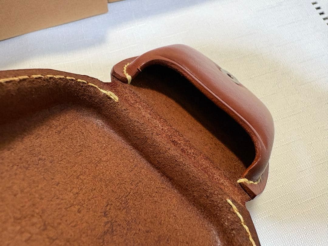 BP 日本製　牛革　二つ折り財布　ケース　　新品　ブラウン