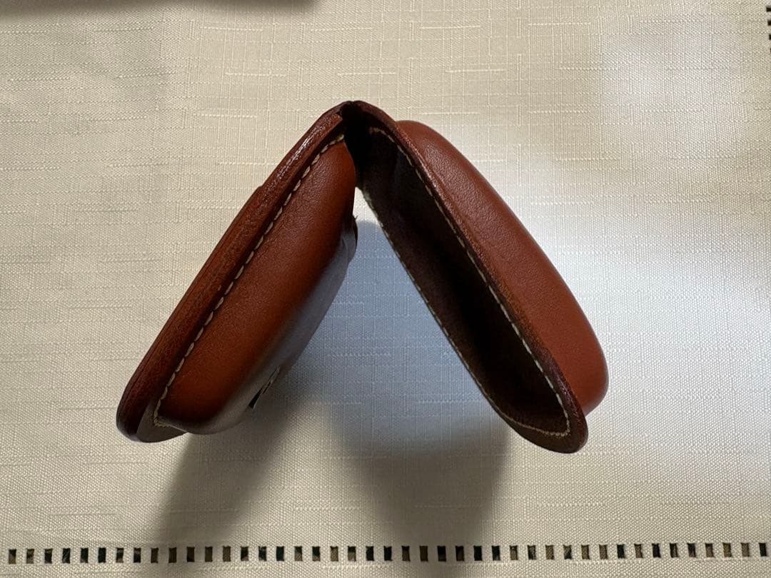 BP 日本製　牛革　二つ折り財布　ケース　　新品　ブラウン