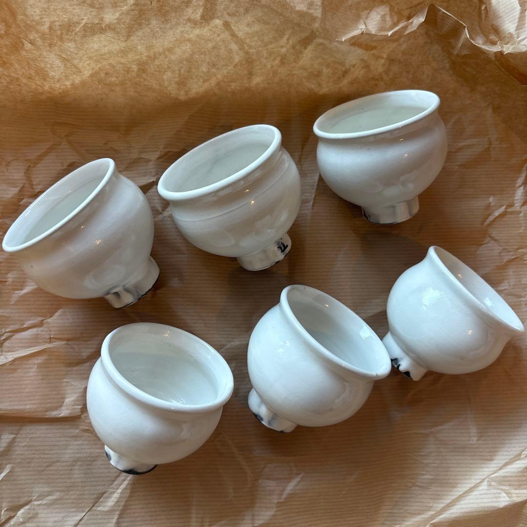 【6cm】鈴木環 ピジョンカップ プチ 6個 セット 茶杯