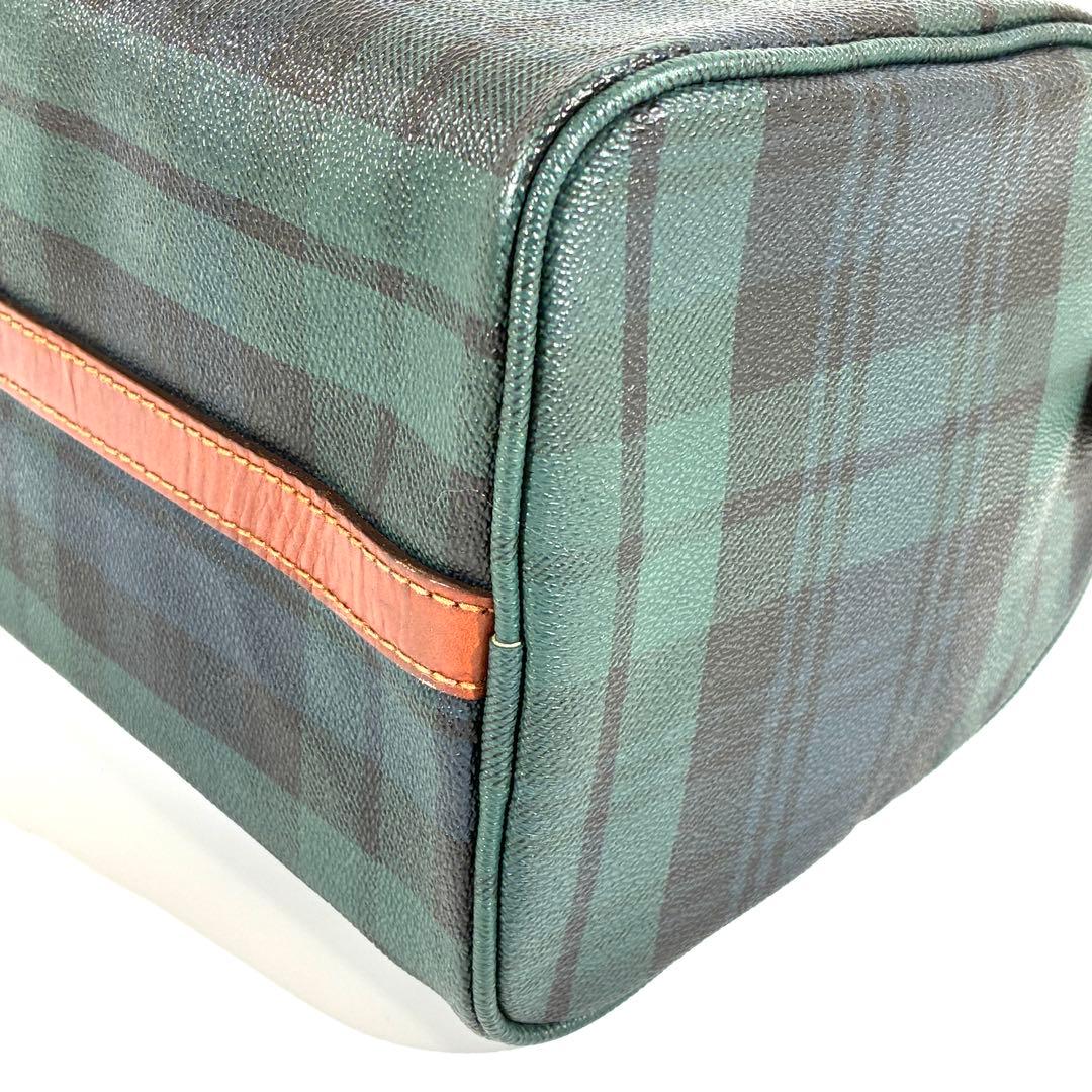 美品★ POLO RALPH LAUREN ミニボストン ブラックウォッチ