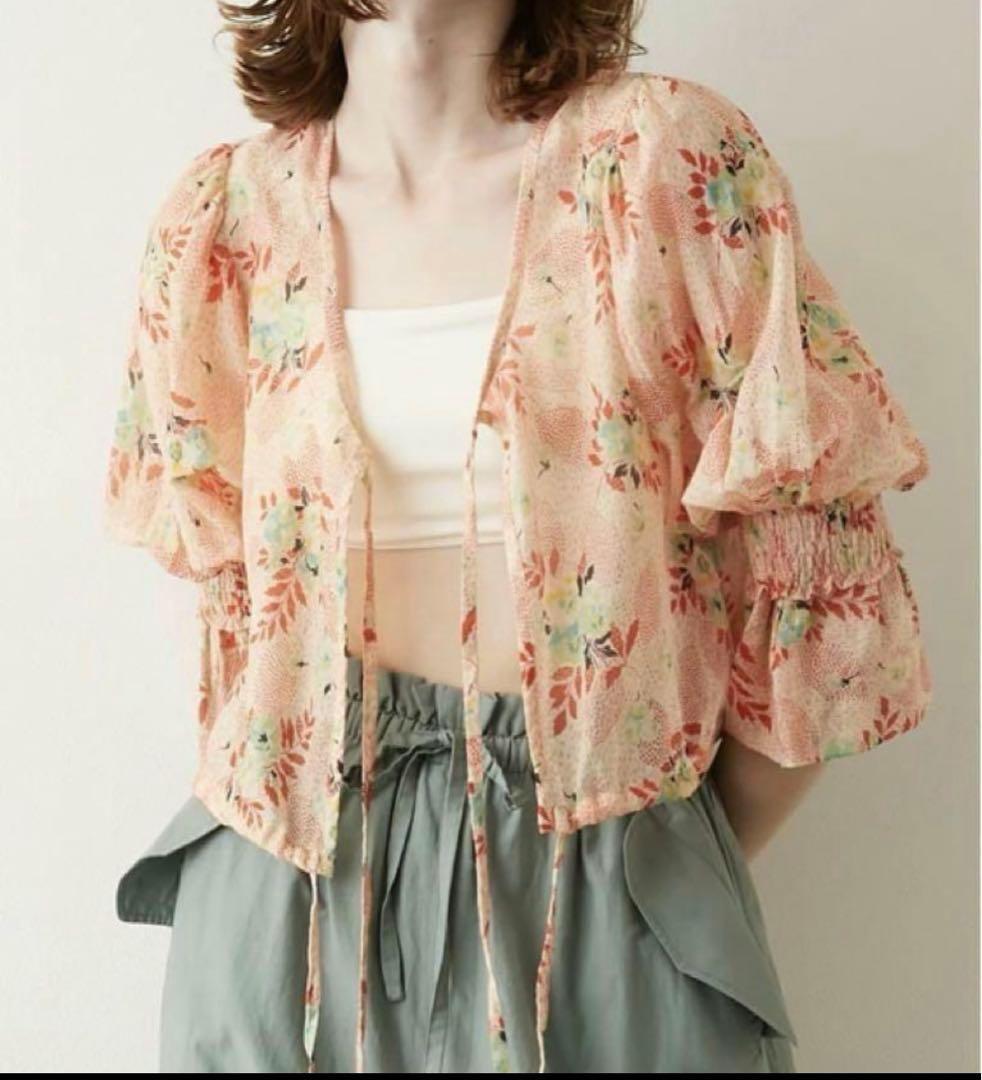 【crinkle crinkle crinkle】 2way ブラウス