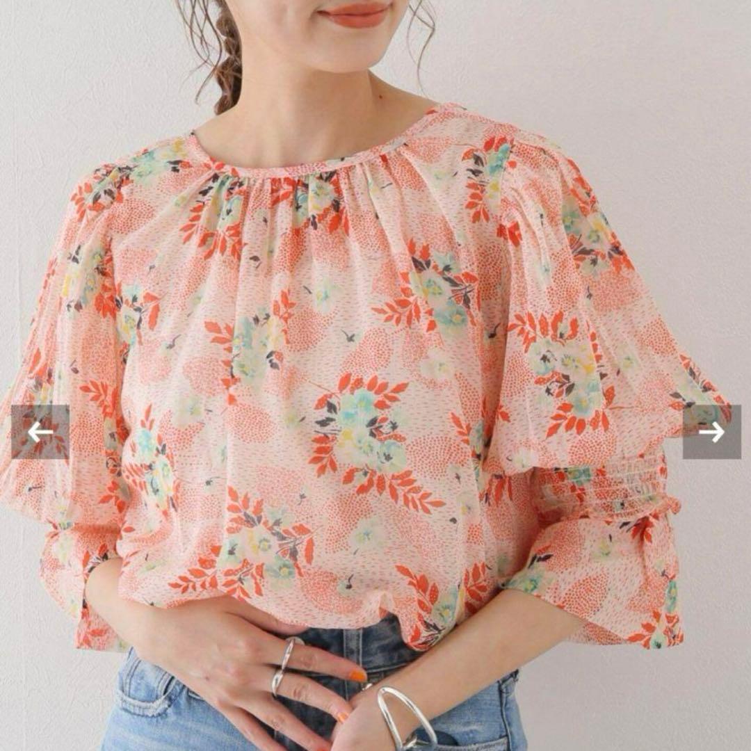 【crinkle crinkle crinkle】 2way ブラウス