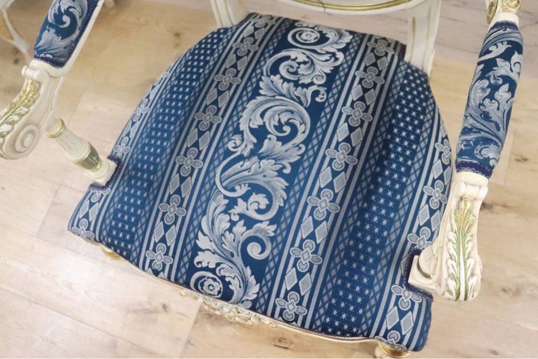 GMGN490F○西洋 アンティーク サロンチェア アームチェア 椅子 クラシッ