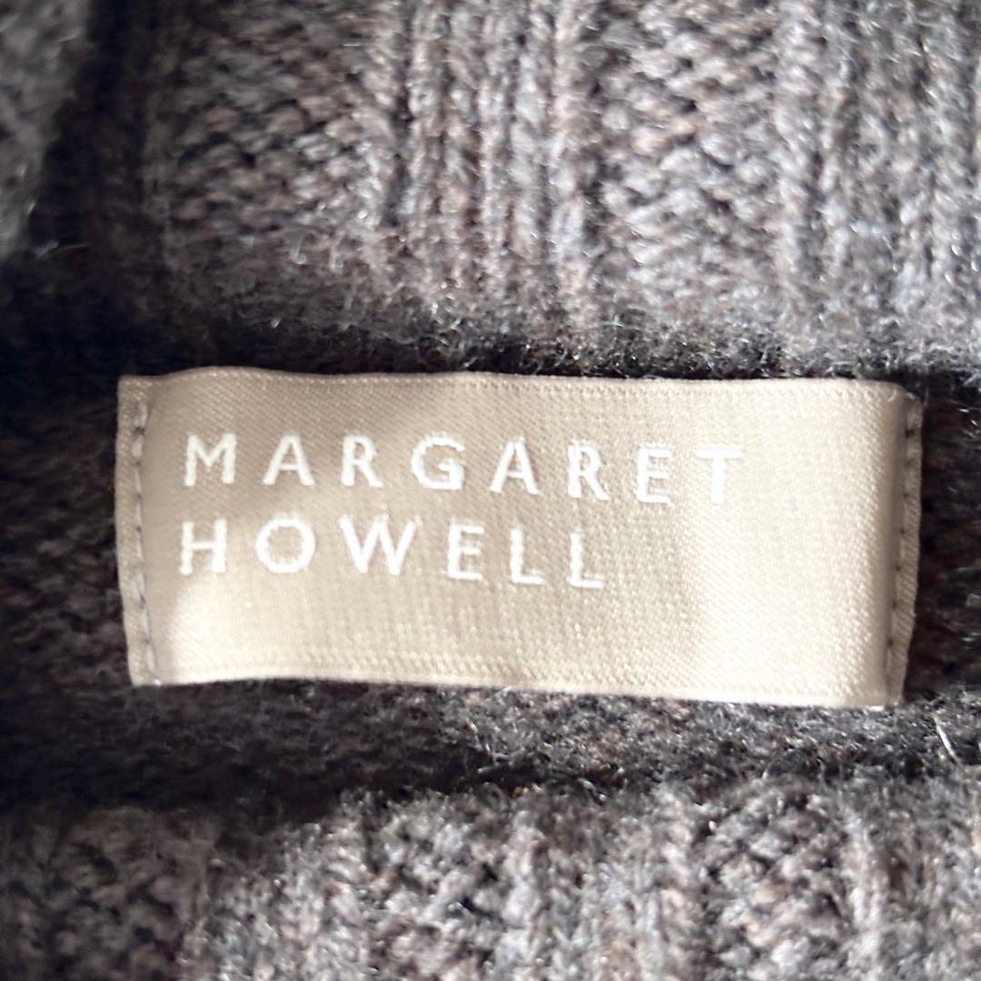 美品✨️マーガレットハウエル タートルネックニット 2 M ブラウン カシミア