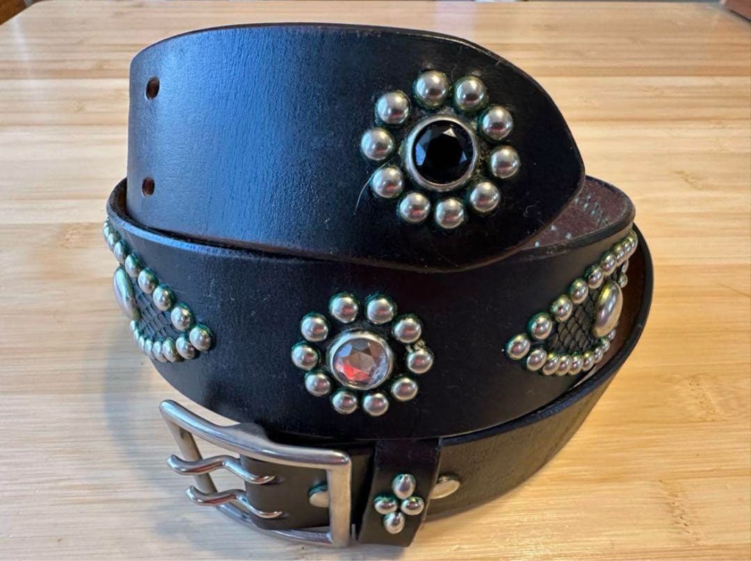 ポールスミス HTC 激レア未販売品スタッズレザーベルト最安値