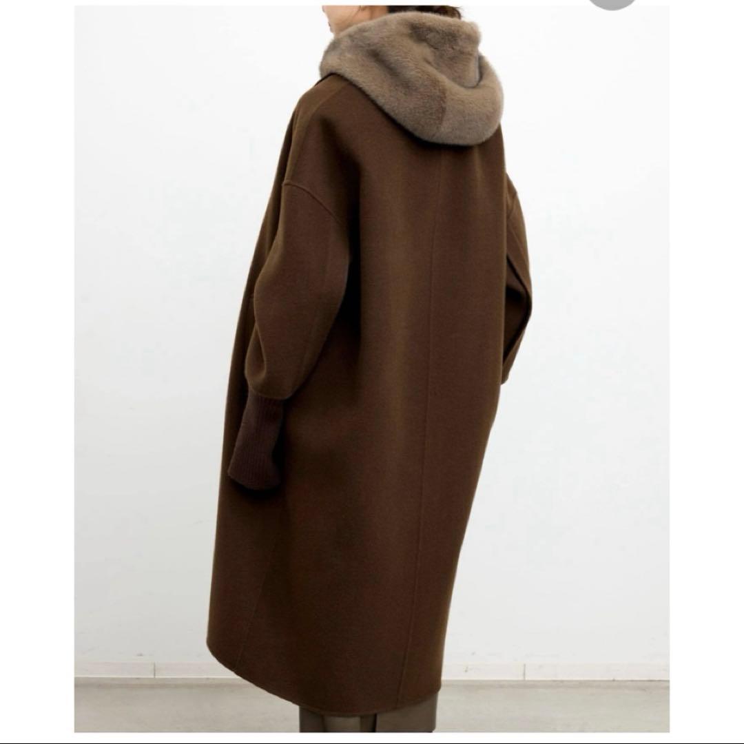 専用★アパルトモン LOU ANDREA RIB WOOL COAT