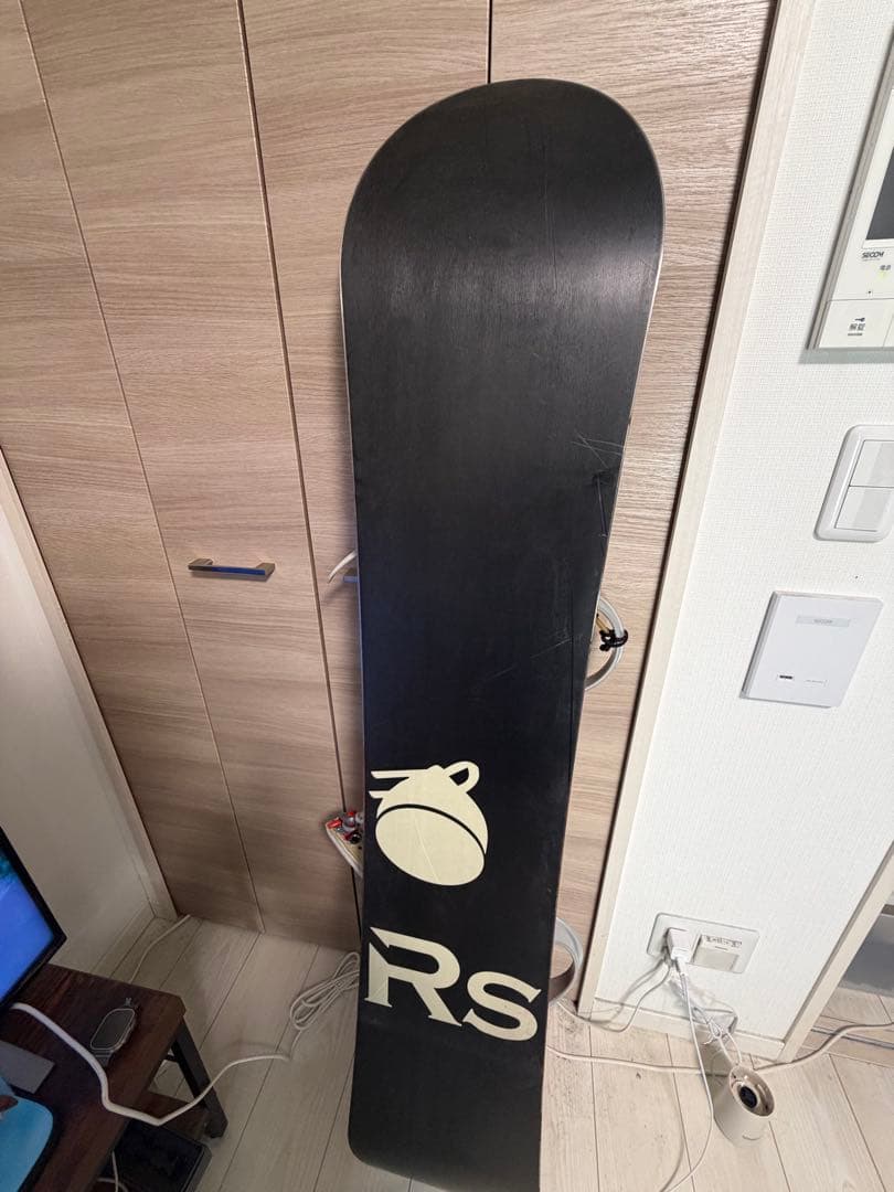 DISTRICT スノーボード 150cm ビンディング&スノボカバー　セット