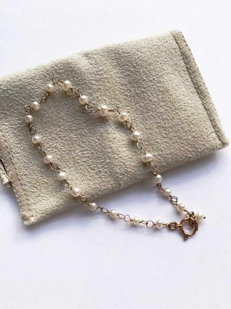 【あさひ】 ageteブレスレット淡水パール