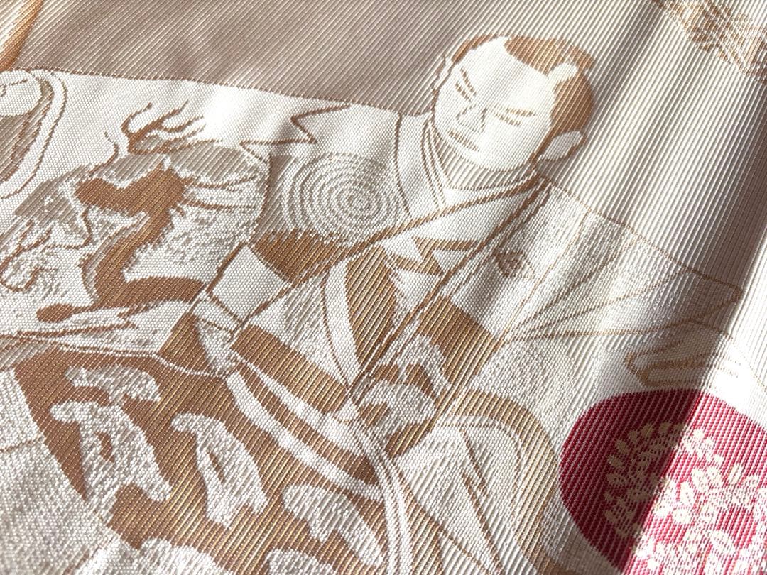 旭日双光章受賞 博多織　敷物　未使用品