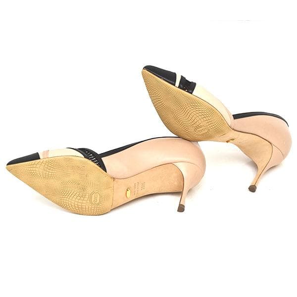 ほぼ新品❤️セルジオロッシ クロス パンプス 35.5(約22.5)11860→