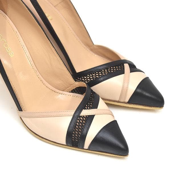 ほぼ新品❤️セルジオロッシ クロス パンプス 35.5(約22.5)11860→