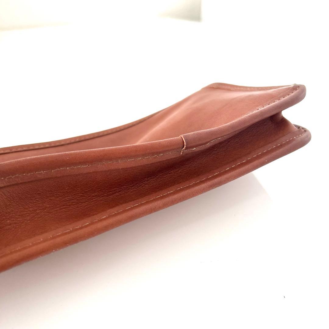 【Old Coach】オールドコーチ ブラウンレザー ポーチ