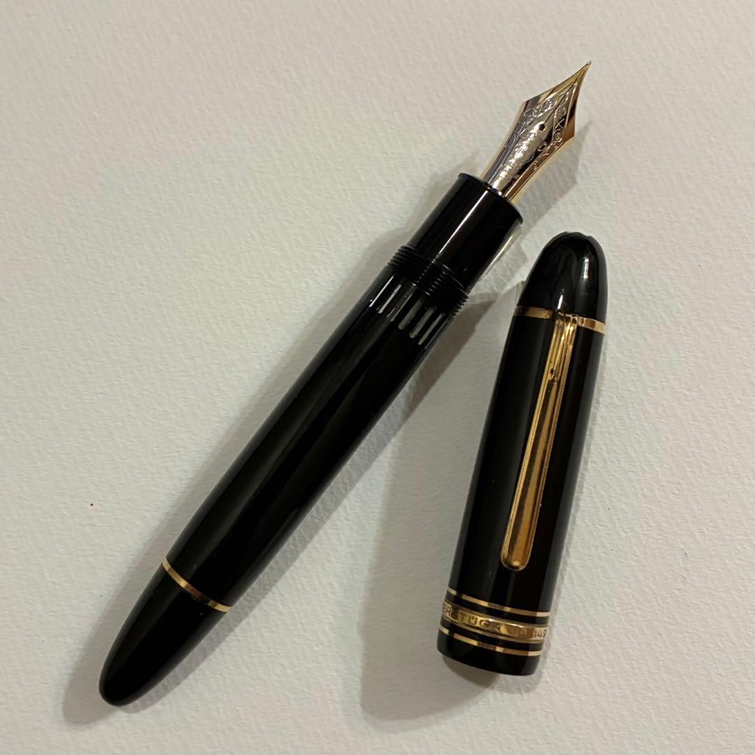 モンブラン　149 中白　70年代　エボナイトペン芯