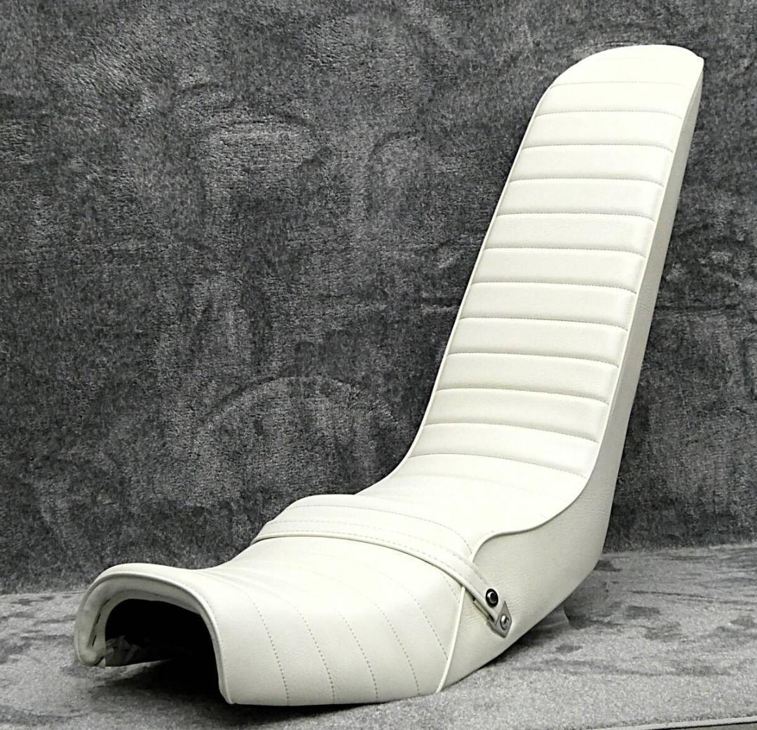 ホーク　白皮　60ｃｍ　三段シート/レザー 角タンク3段シート補強入り