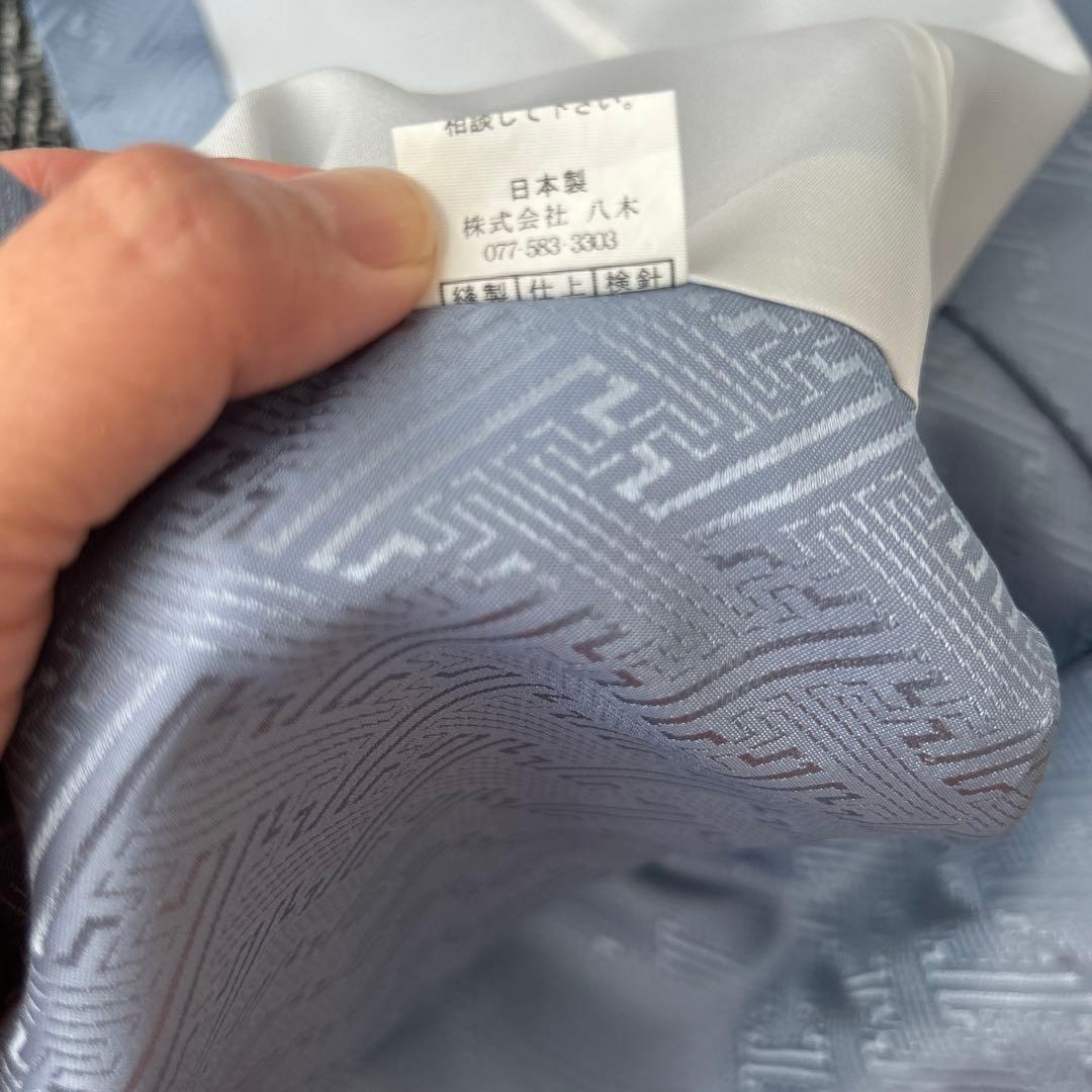 七五三五歳‼️素敵薄水色上品‼️縞袴とも似合ってまし