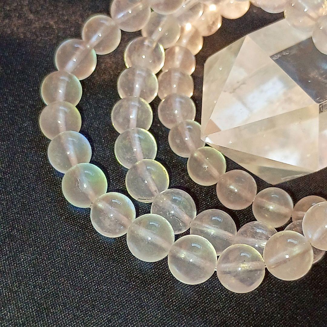 【翌日発送可】高品質 ピンク モルガナイト 8ミリ 内径17 ブレスレット