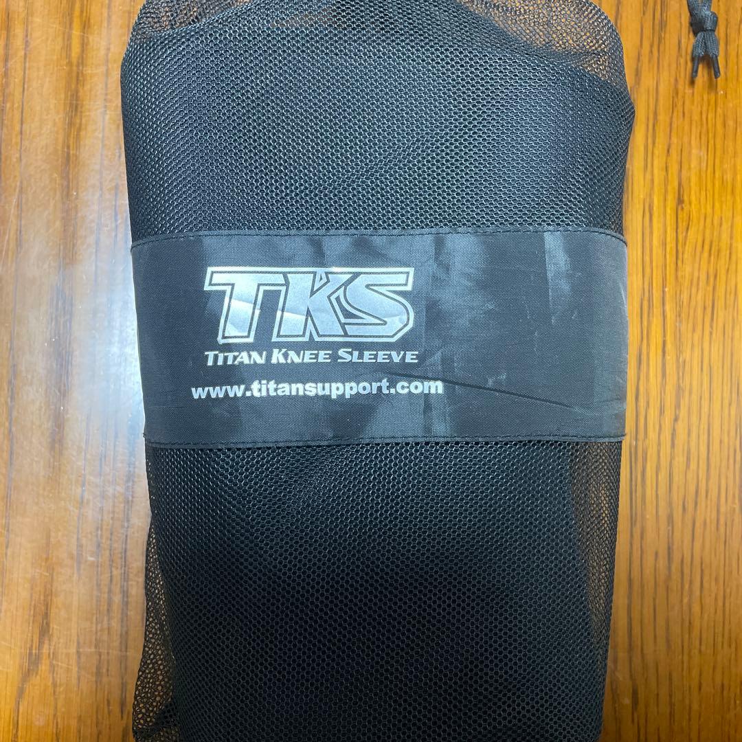 TITAN TKS 膝サポーター XLサイズ メッシュバッグ付き