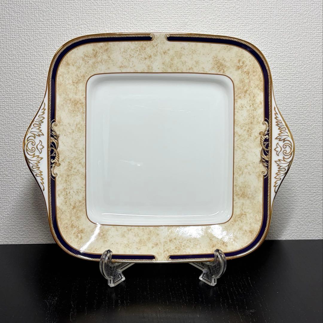 ウェッジウッド　コーヌコピア　ブレッド＆バタープレート　長皿　トレイ　２枚セット