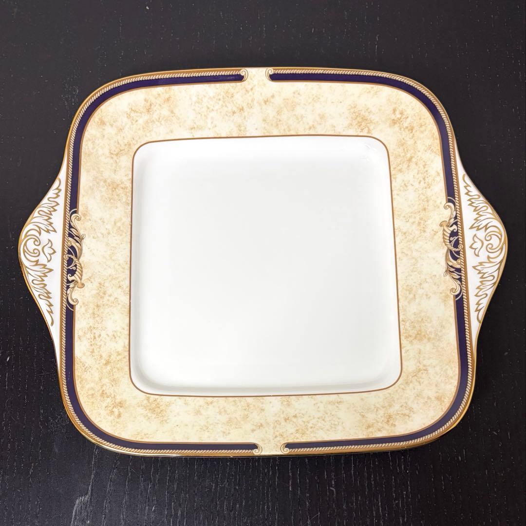 ウェッジウッド　コーヌコピア　ブレッド＆バタープレート　長皿　トレイ　２枚セット