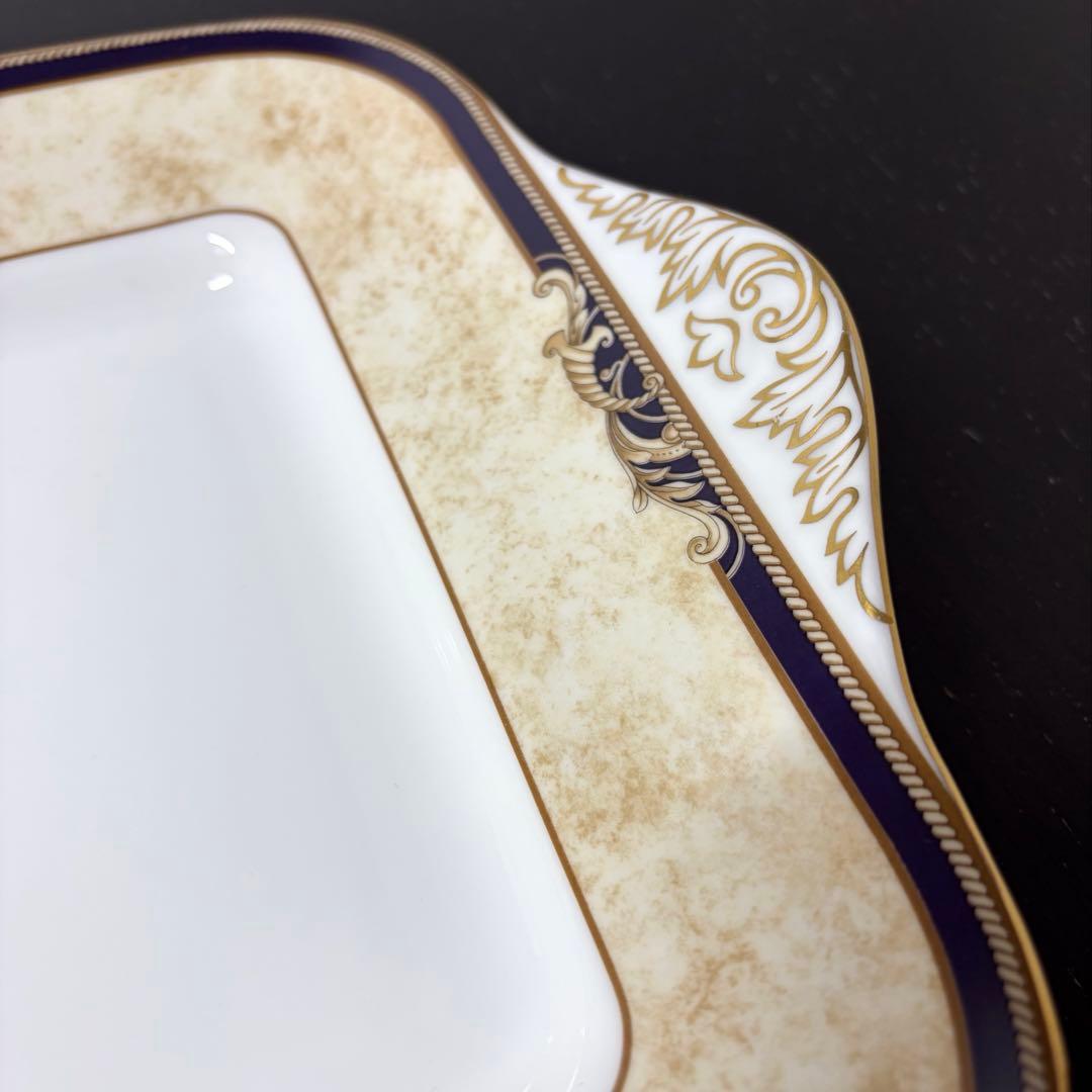 ウェッジウッド　コーヌコピア　ブレッド＆バタープレート　長皿　トレイ　２枚セット