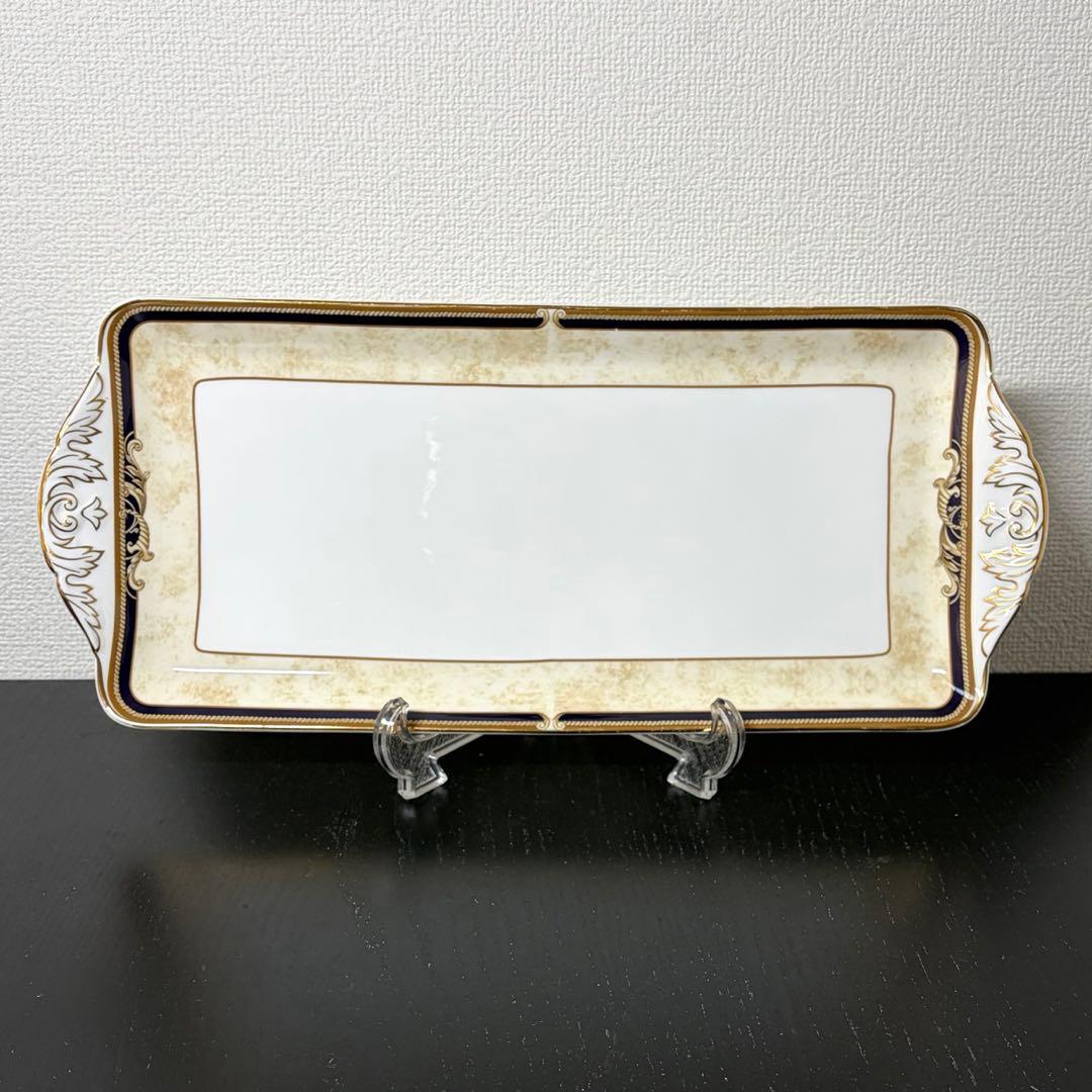 ウェッジウッド　コーヌコピア　ブレッド＆バタープレート　長皿　トレイ　２枚セット