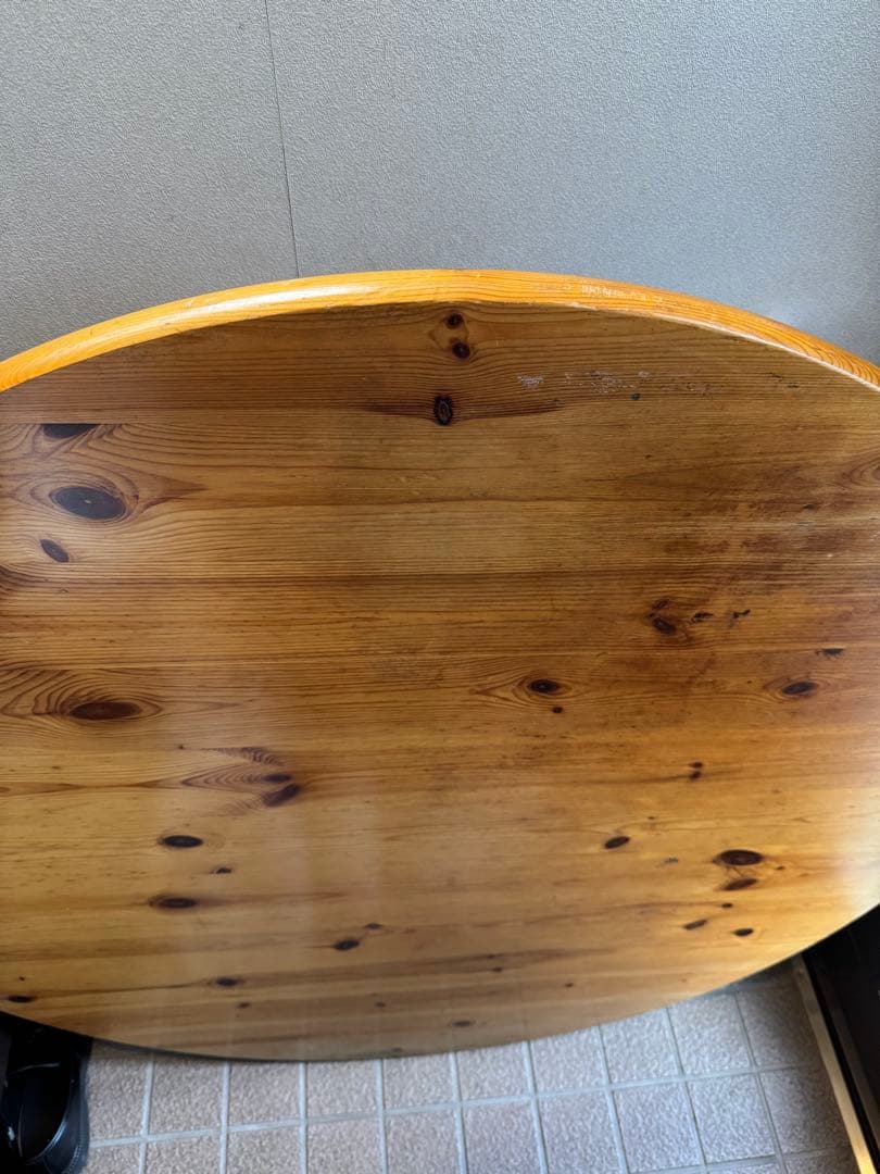 アンティーク・2人用ダイニングテーブルセット　その1 テーブル