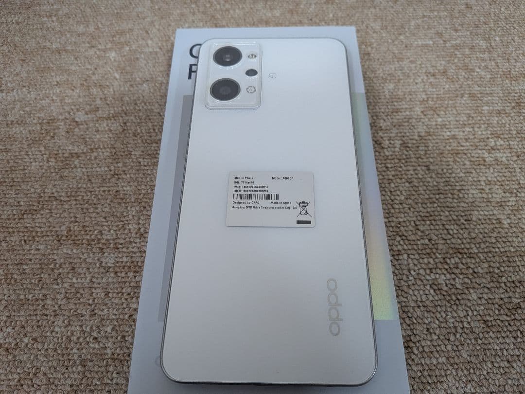 ちくわちゃん⁂ OPPO Reno9A ホワイト/ブラック 2台セット