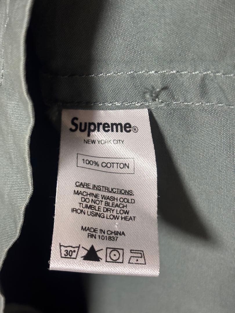 希少　SUPREME 16SS ロング　ミリタリー　トレンチコート　ベルト　XL