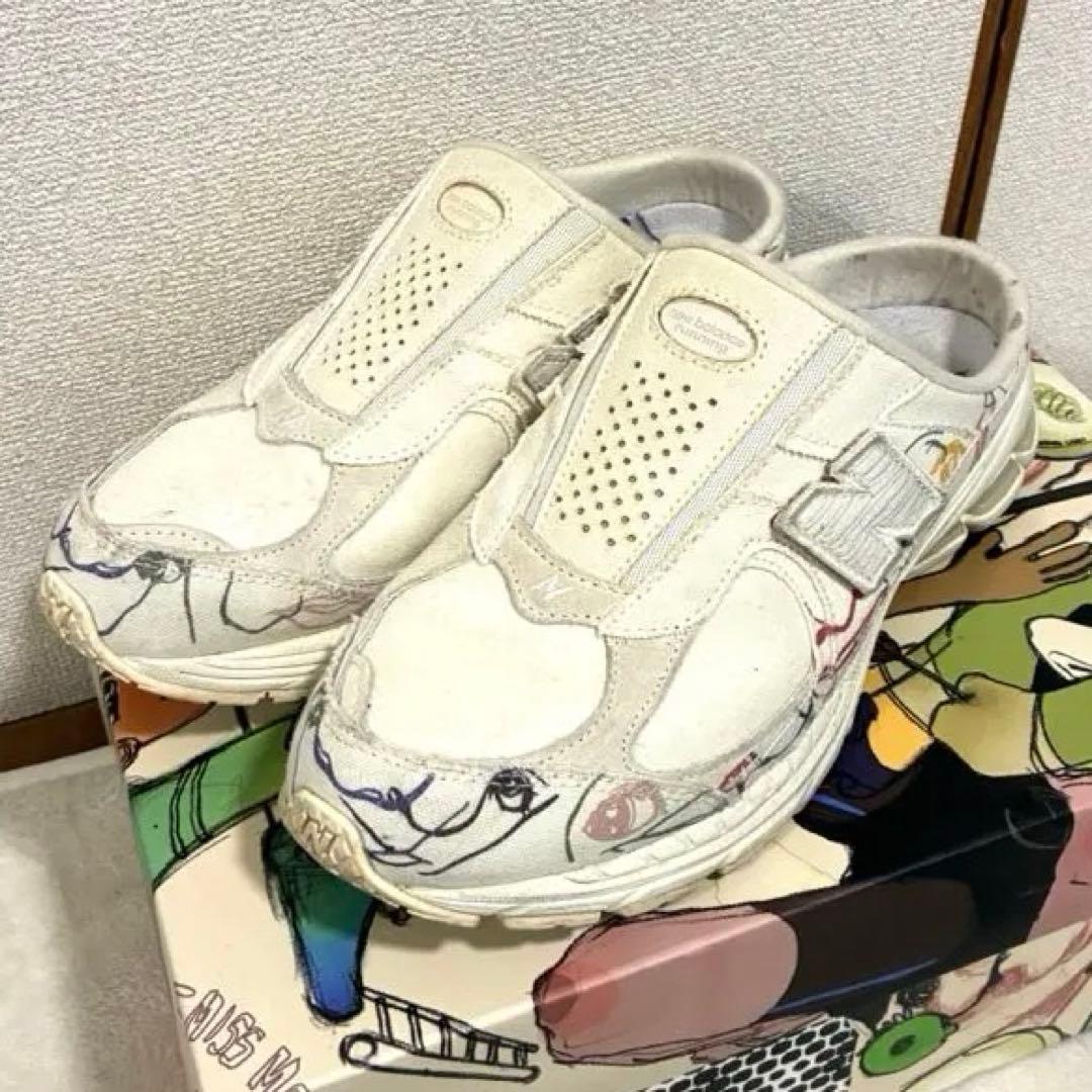 New Balance 2002R アートプリント ホワイト