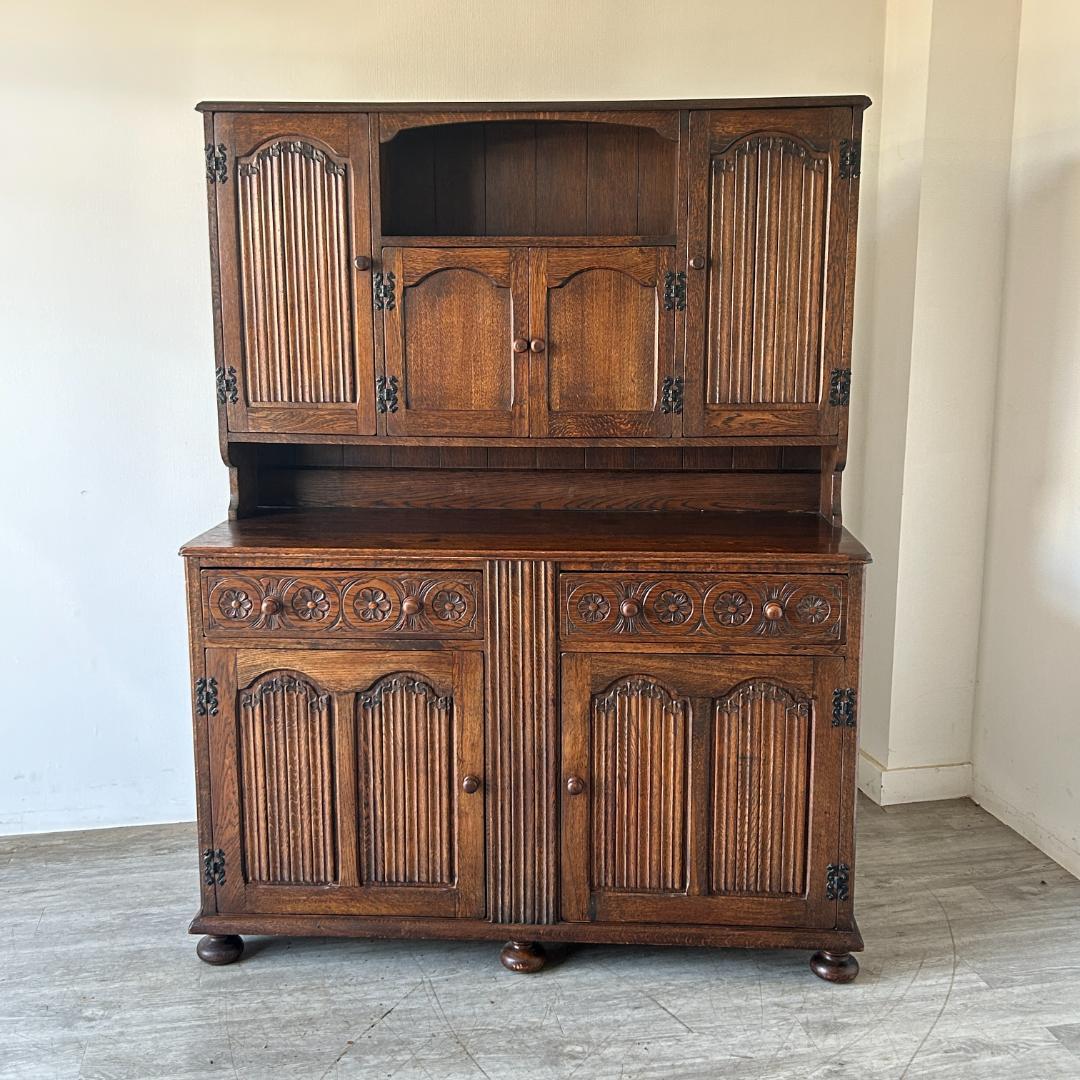 イギリス アンティーク家具 ドレッサー カップボード 1930年頃 784A