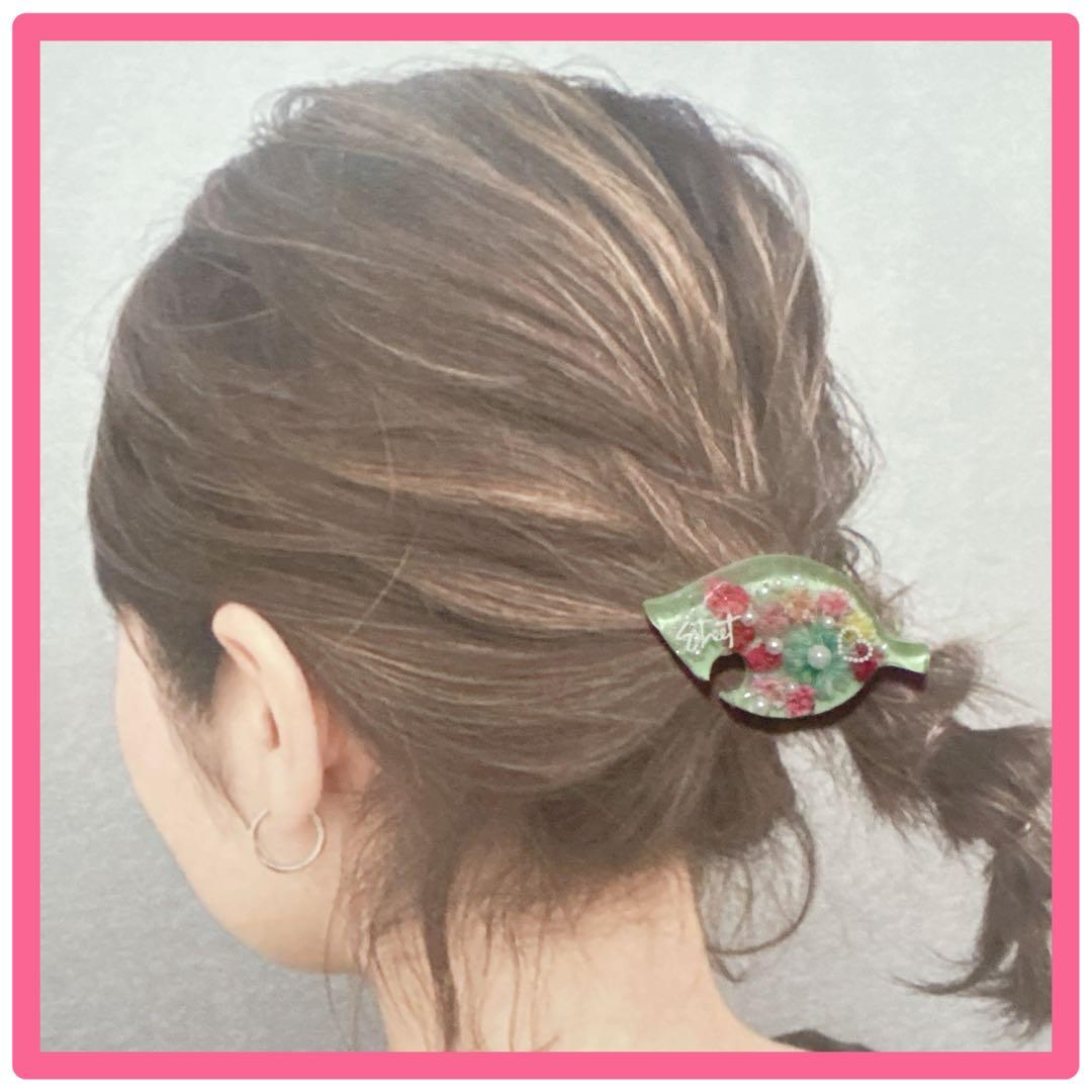 No 904 ⌘ 可愛いレジンヘアゴム ⌘ ♪(๑ᴖ◡ᴖ๑)♪
