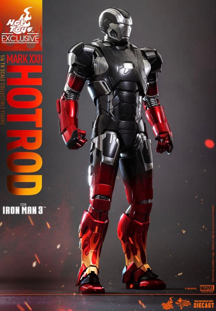 【新品未開封】ホットトイズ アイアンマン3 ホットロッド・マーク22
