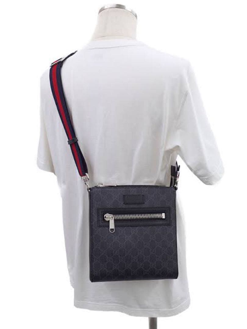 GUCCI ショルダーバッグ　メッセンジャー　523599