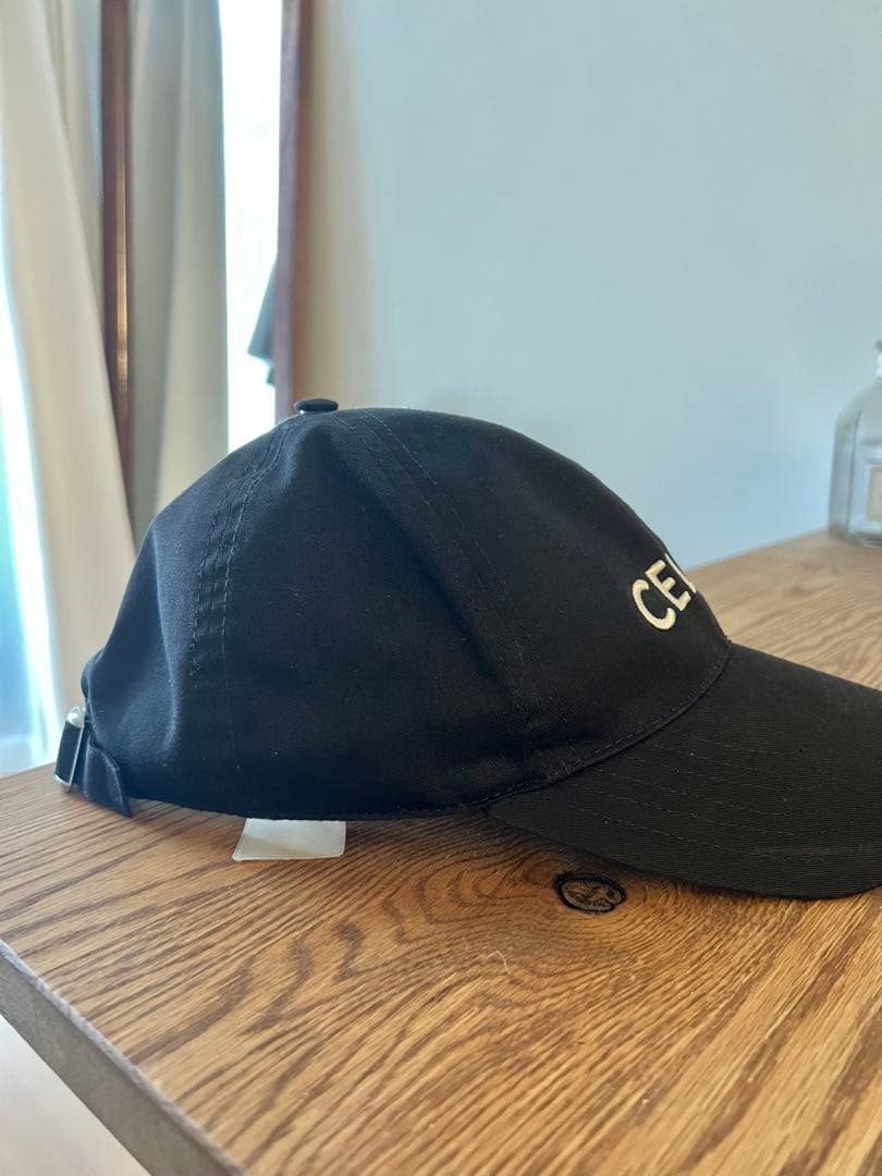 CELINE ベースボールキャップ /ブラック