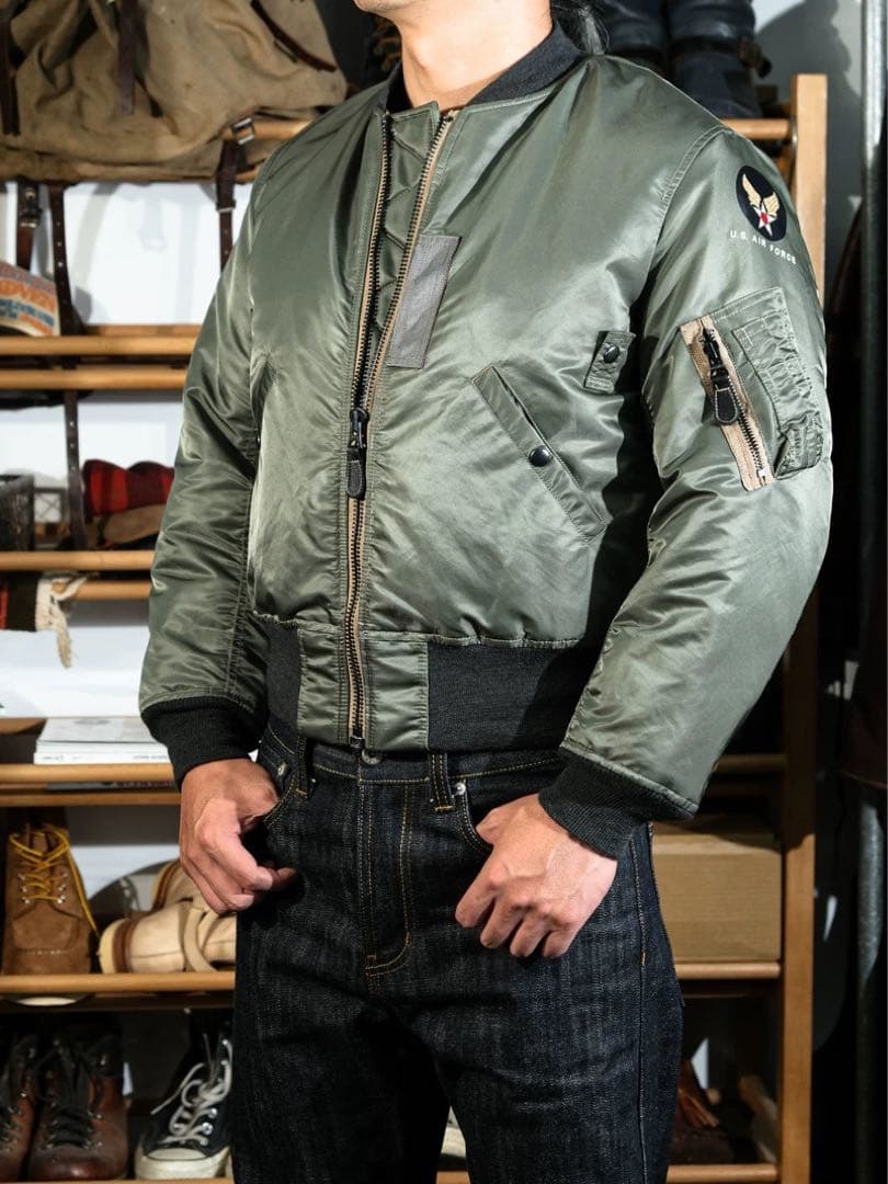 MIL-J-8279 55〜57初期型MA-1改良復刻モデル2XLサイズ