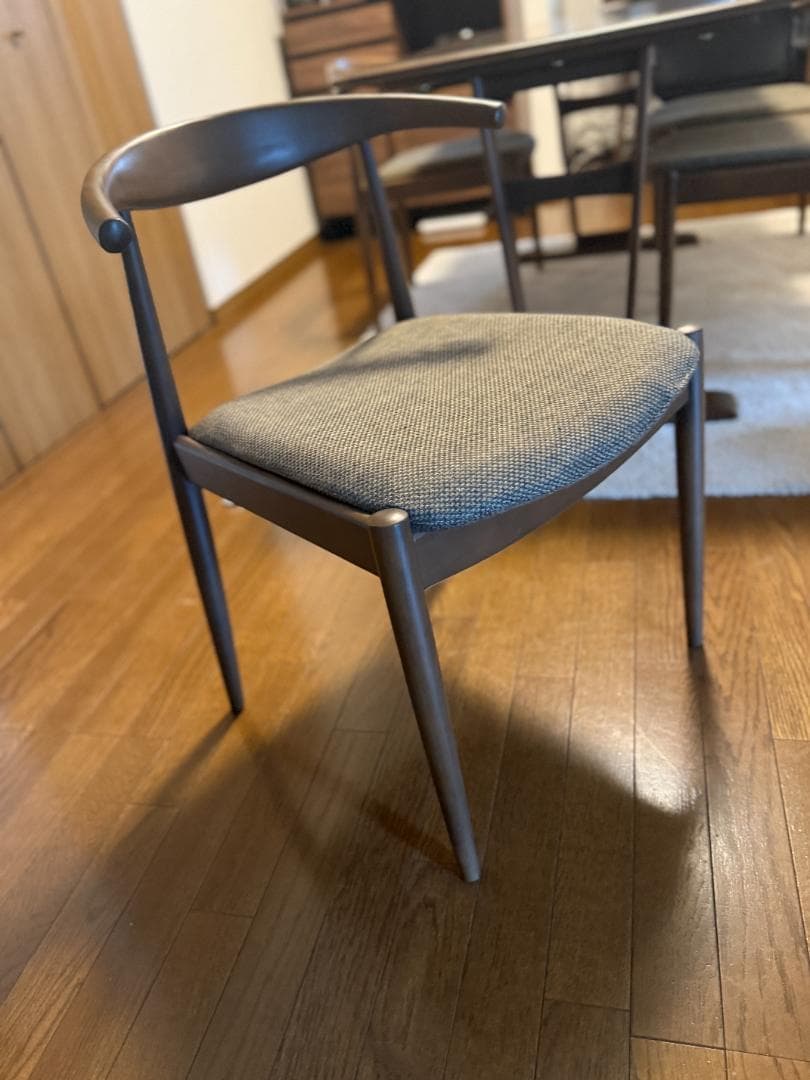 【送料込み】ニトリ北欧風 ウッドダイニングテーブル＆チェア4脚セット