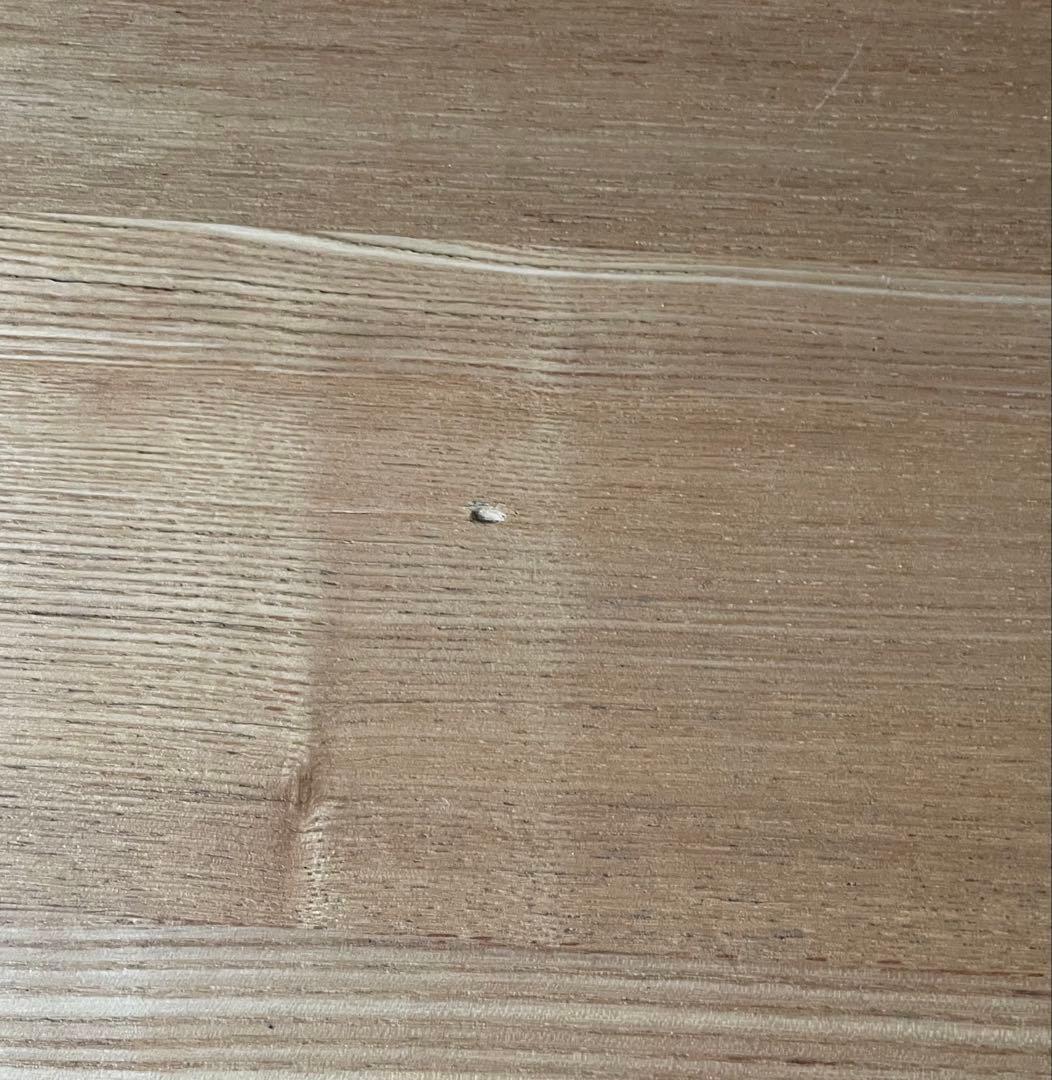 無印良品　タモ材　ローテーブル　幅90×奥行45×高さ35cm 引き出し付き