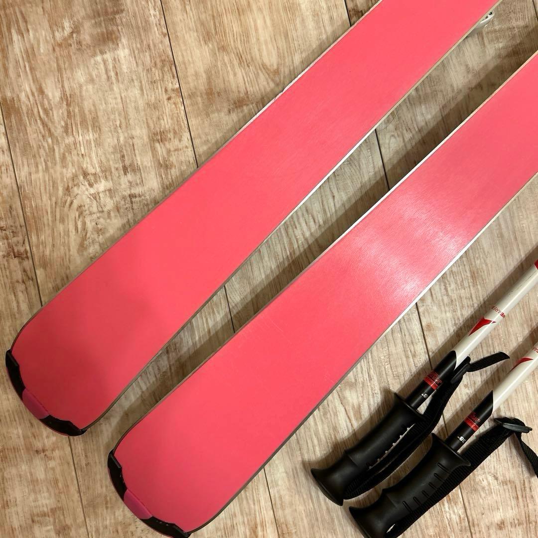 ◾️カービングスキーセット　スキー板130㎝ ブーツ23㎝ 子供用　ジュニア用