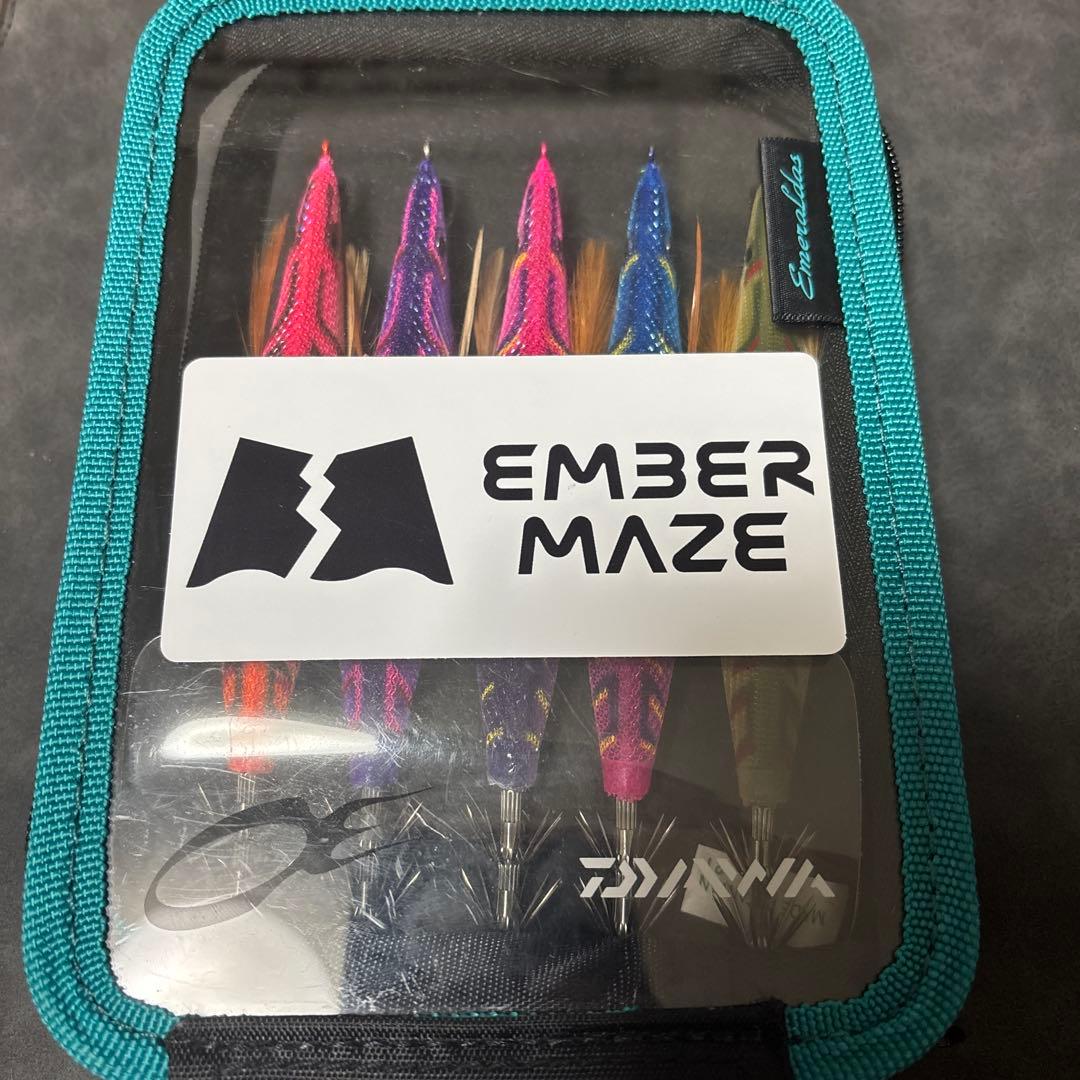 EMBEM MAZE エギ 5個セット＋ケース(オマケ)