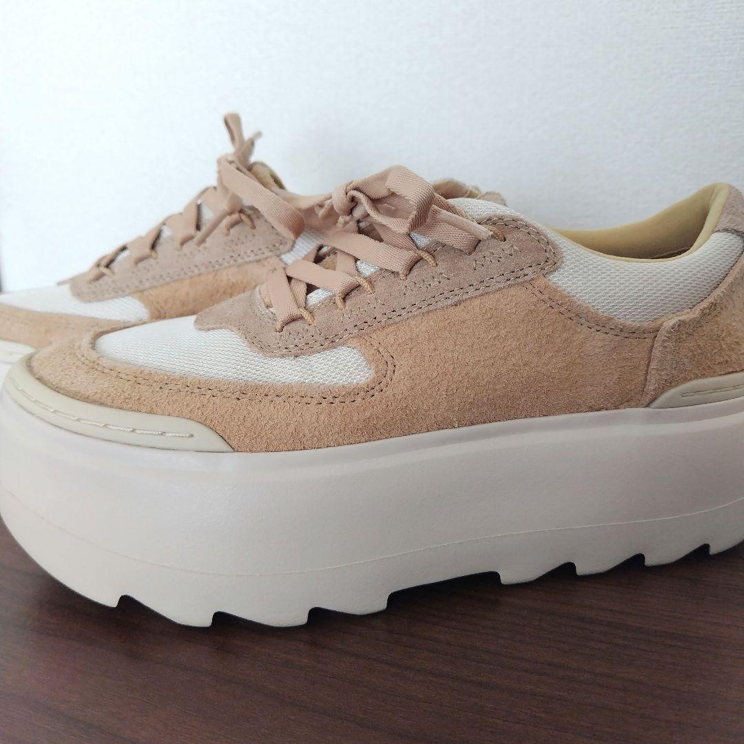 ♛美品♛2度着用 UGG マリンメガレース♛ 25㎝ お値下げ！！厚底スニーカー