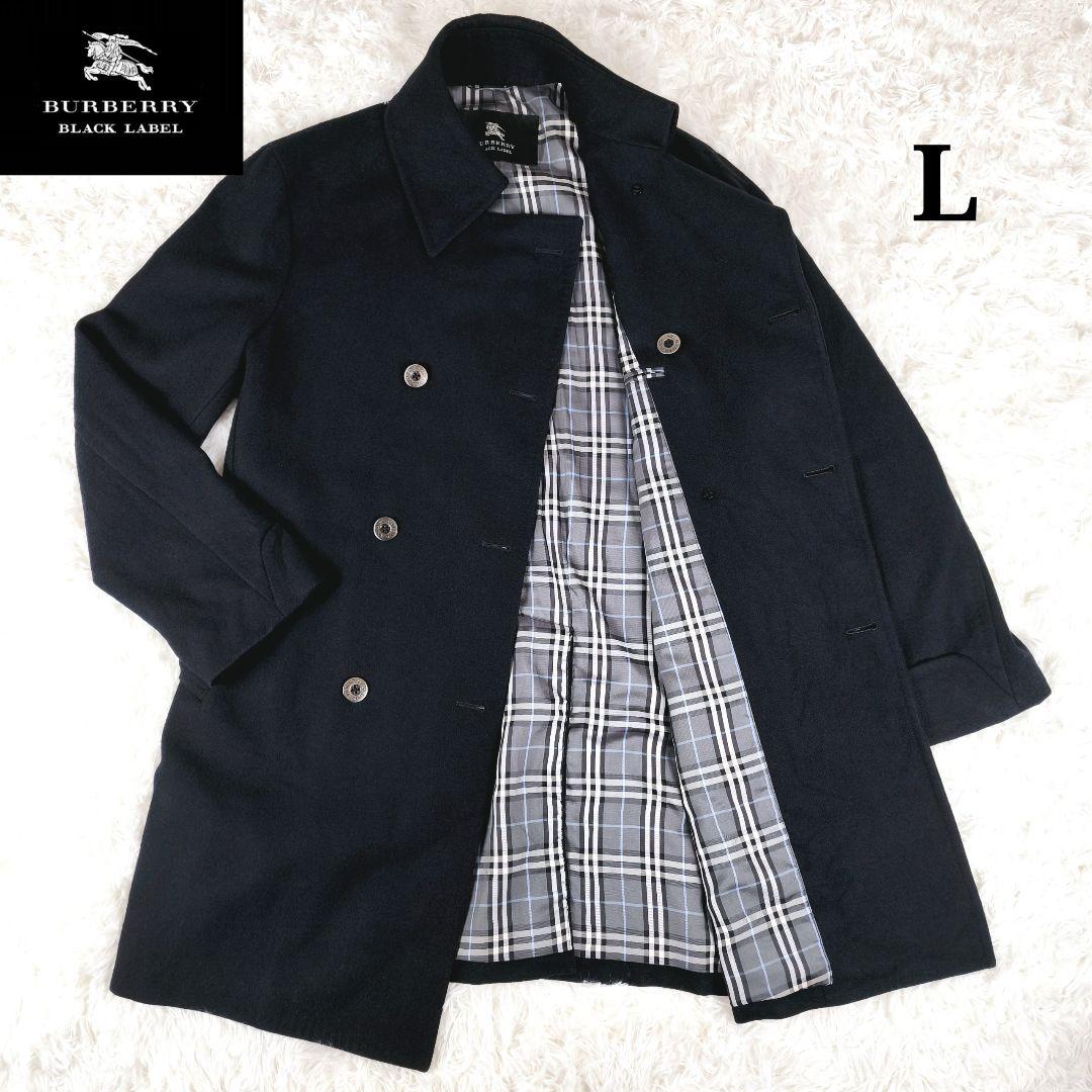 BURBERRY BLACK LABEL ステンカラーコート ノバチェック L