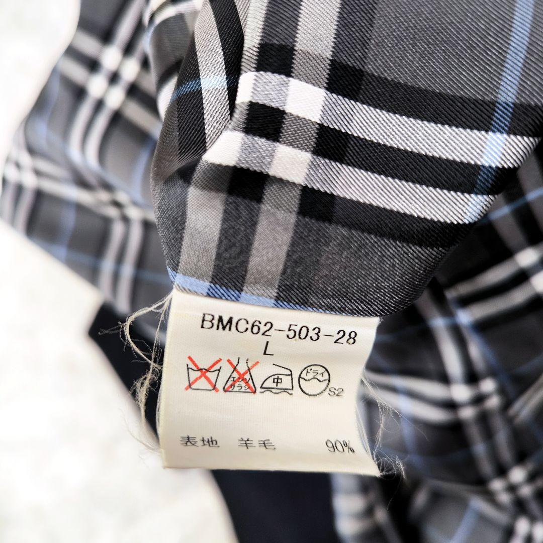 BURBERRY BLACK LABEL ステンカラーコート ノバチェック L