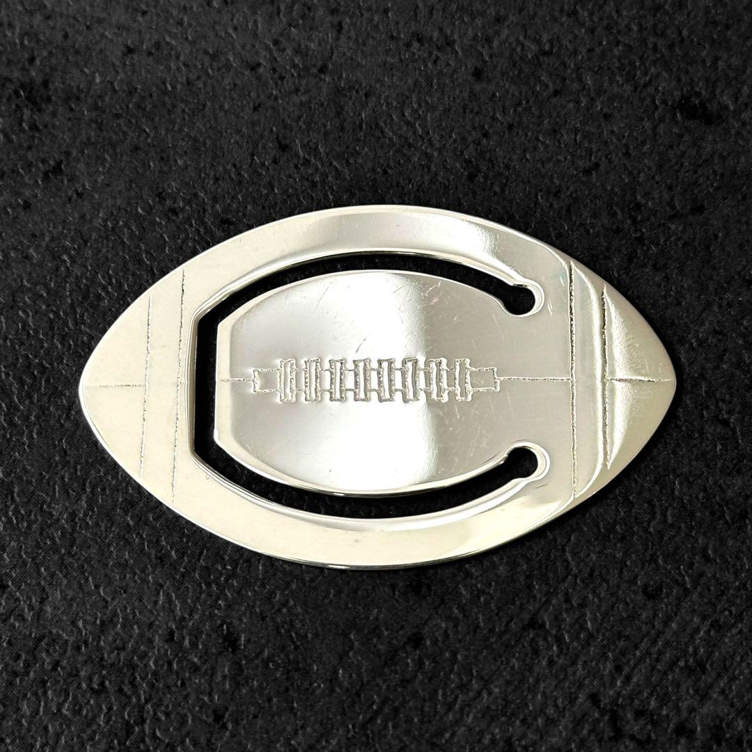 超希少✨TIFFANY Rugby ball money clip SV925