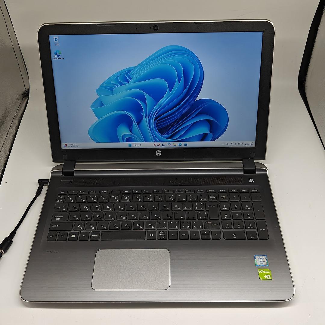 【HP】高性能i7 SSD256GB 16GB 17.3インチ ノートPC