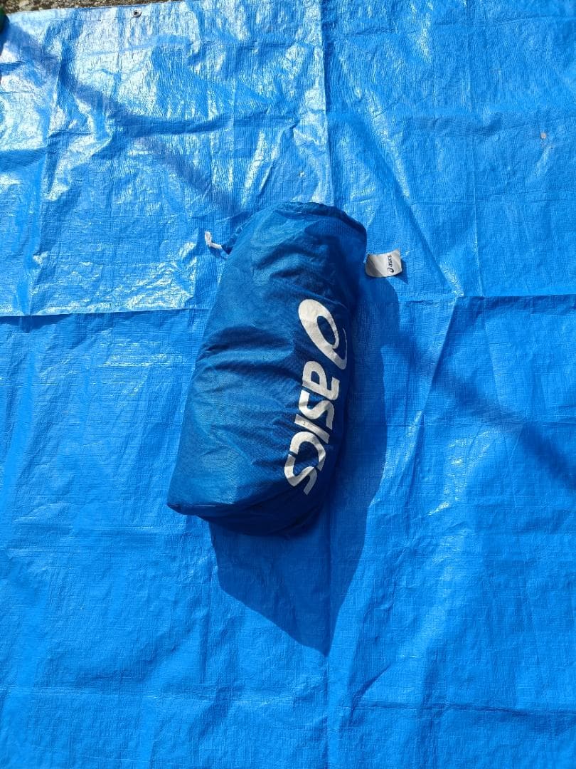 ほぼ新品 バレーボールネット 9人制 9.5m 試合 練習 高品質 asics