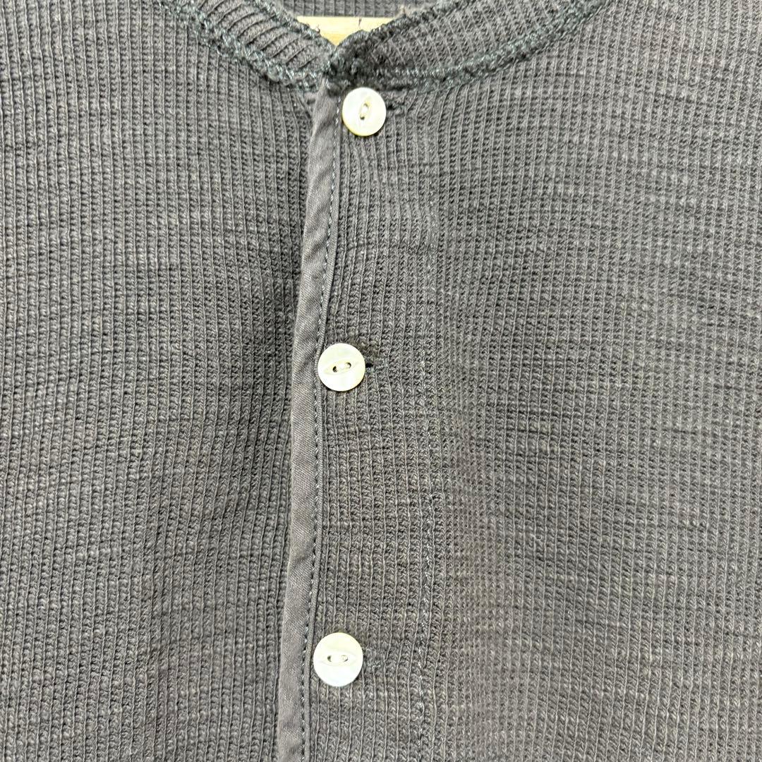 RRL ヘンリーネック サーマル ロンT ワッフル