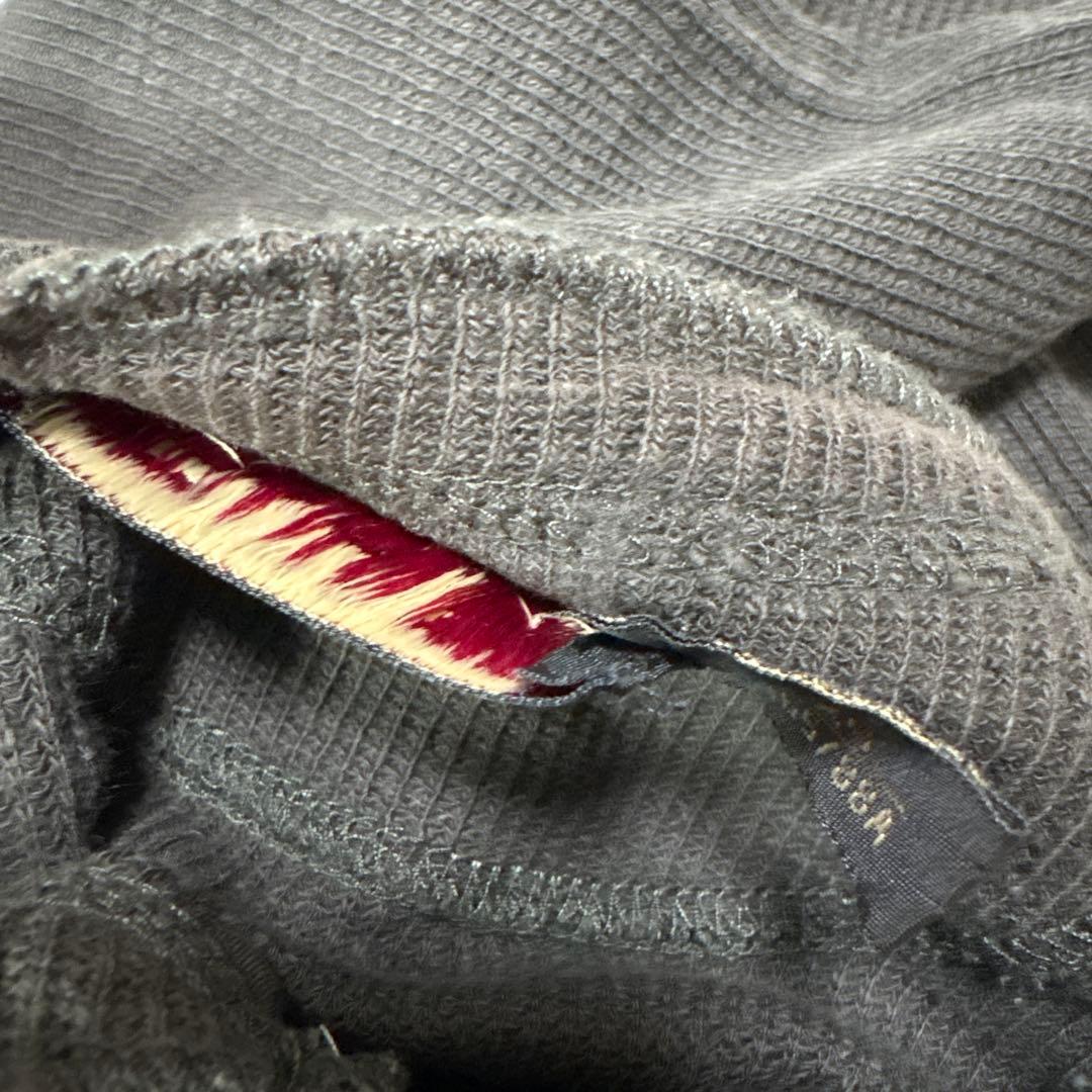 RRL ヘンリーネック サーマル ロンT ワッフル