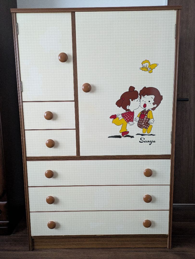 【最終値下げ】Sanyu ベビータンス　昭和レトロ