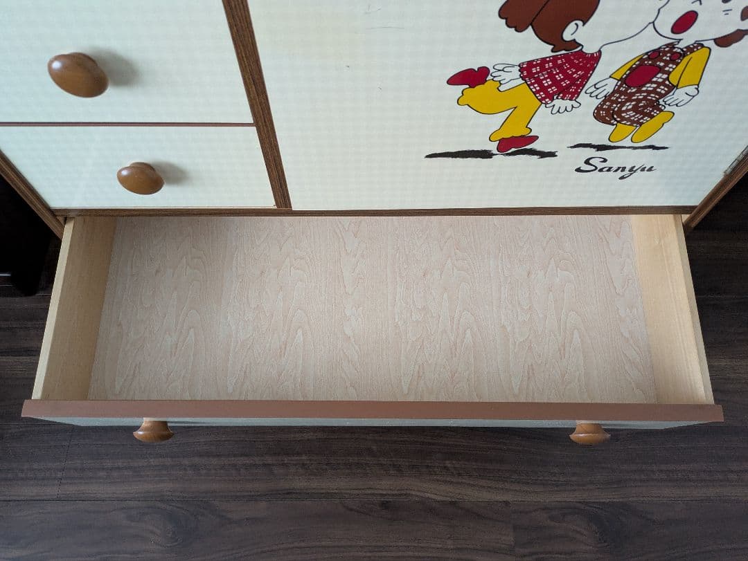 【最終値下げ】Sanyu ベビータンス　昭和レトロ